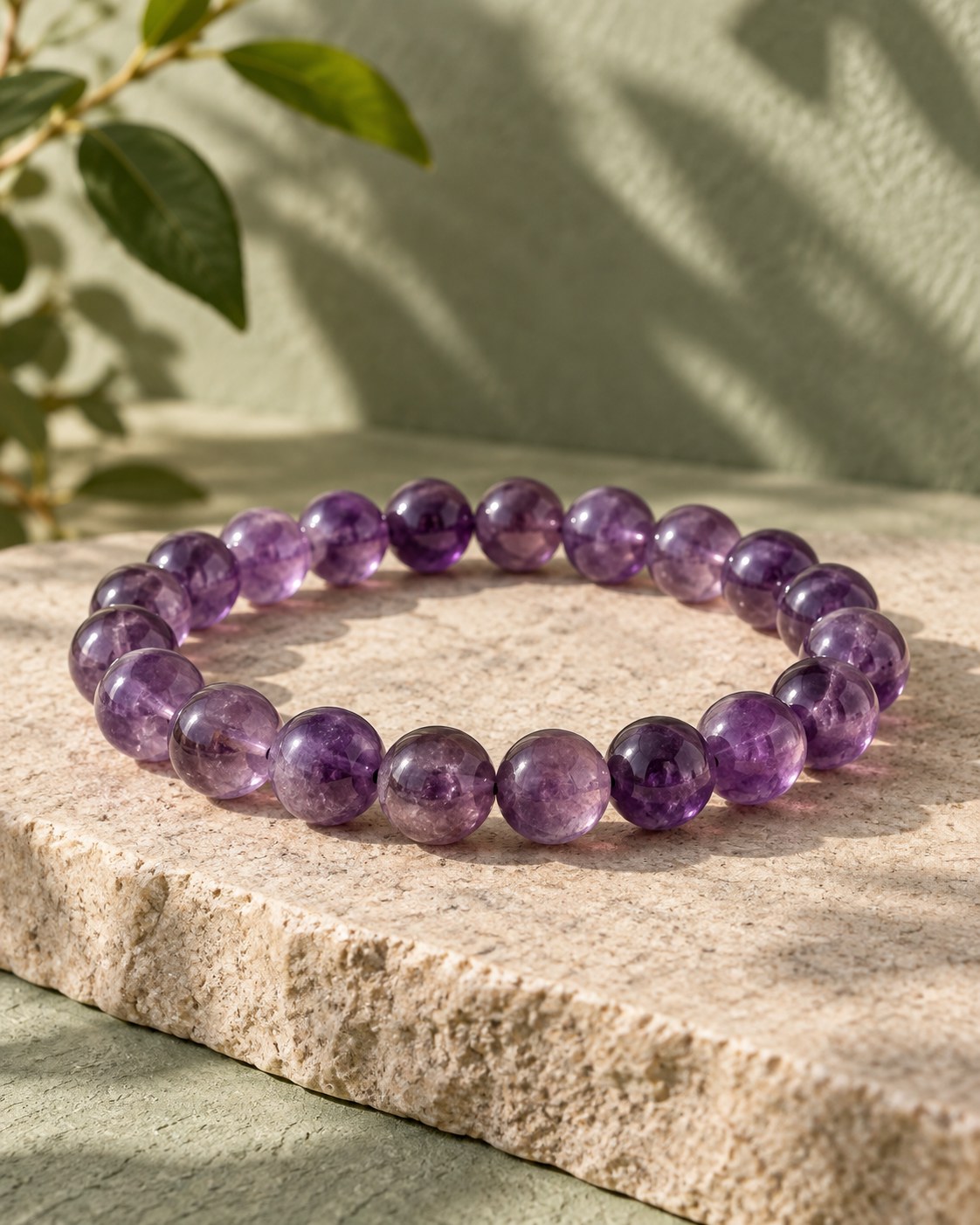 Amethyst bracelet