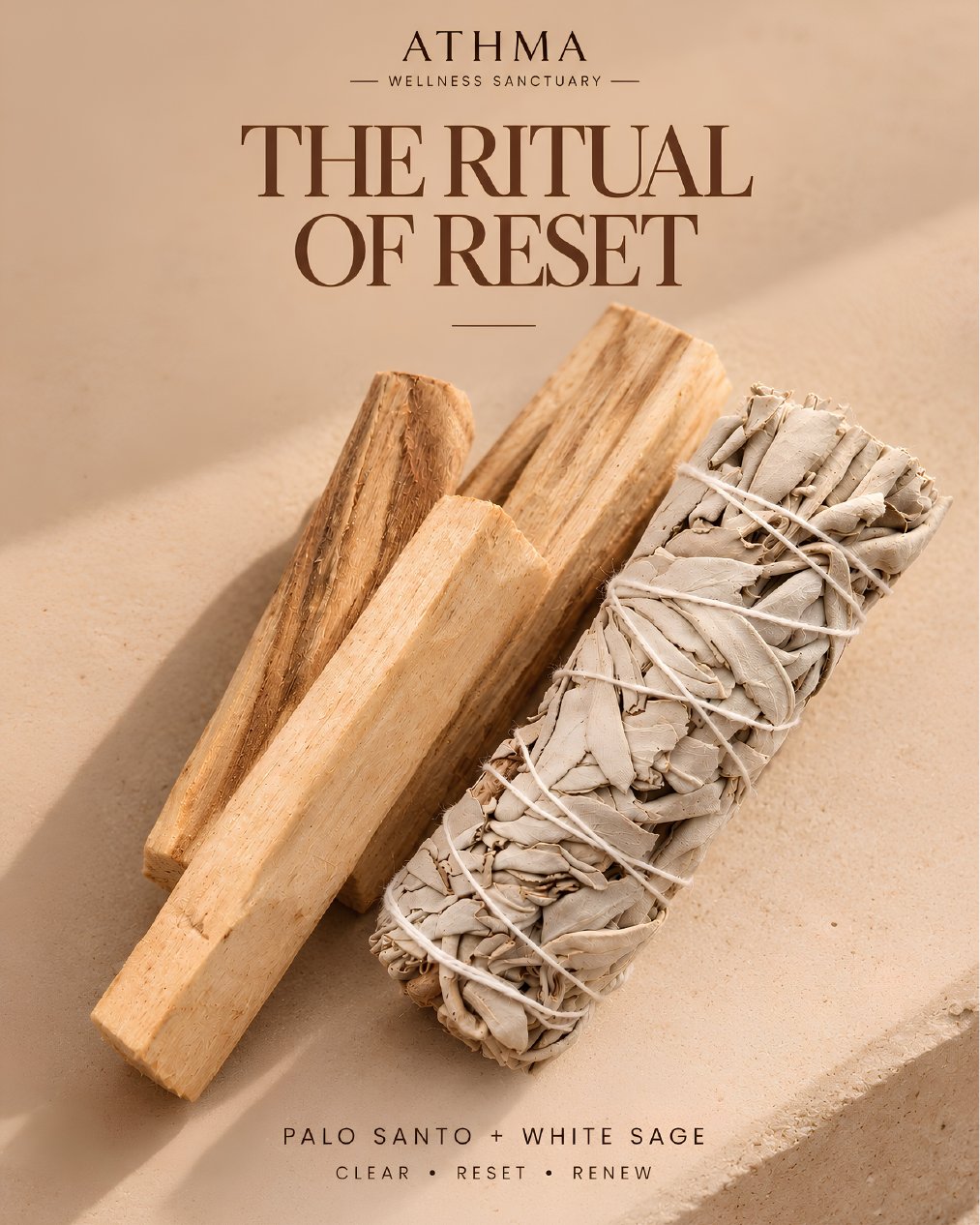 Palo Santo and White Sage ritual